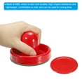 thumbnail image 4 of Uxcell 4Pcs Air Hockey Pushers 96mm with Pads and 8Pcs Air Hockey Pucks, Handle Paddle Accessory, 4 of 6