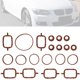 thumbnail image 3 of 20Pcs Intake Manifold Seal Gasket Kit 11612246945 for 5 Series E61 X3, 3 of 5