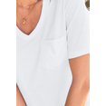 thumbnail image 3 of Woman Within Plus Size Perfect V-Neck Pocket Tee, 3 of 5