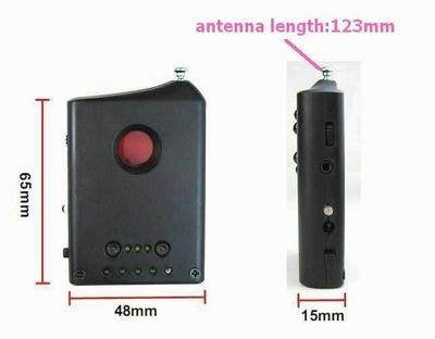 bug detector with rf and lens finder