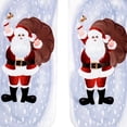 thumbnail image 3 of Calcetines de moda Low Crew Calcetines cortos de Navidad transpirables para niñas y Hombres Santa púrpura Salvador Dali calcetines de dibujos animados para mujer, 3 of 3