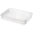 thumbnail image 1 of Transparent Storage Box with Lids,Clip Box,Stackable Transparent Plastic Bins with Latching Lids,Plastic Container Box for Organizing,Portable File Box Stackable Storage Containers for Home,G, 1 of 4