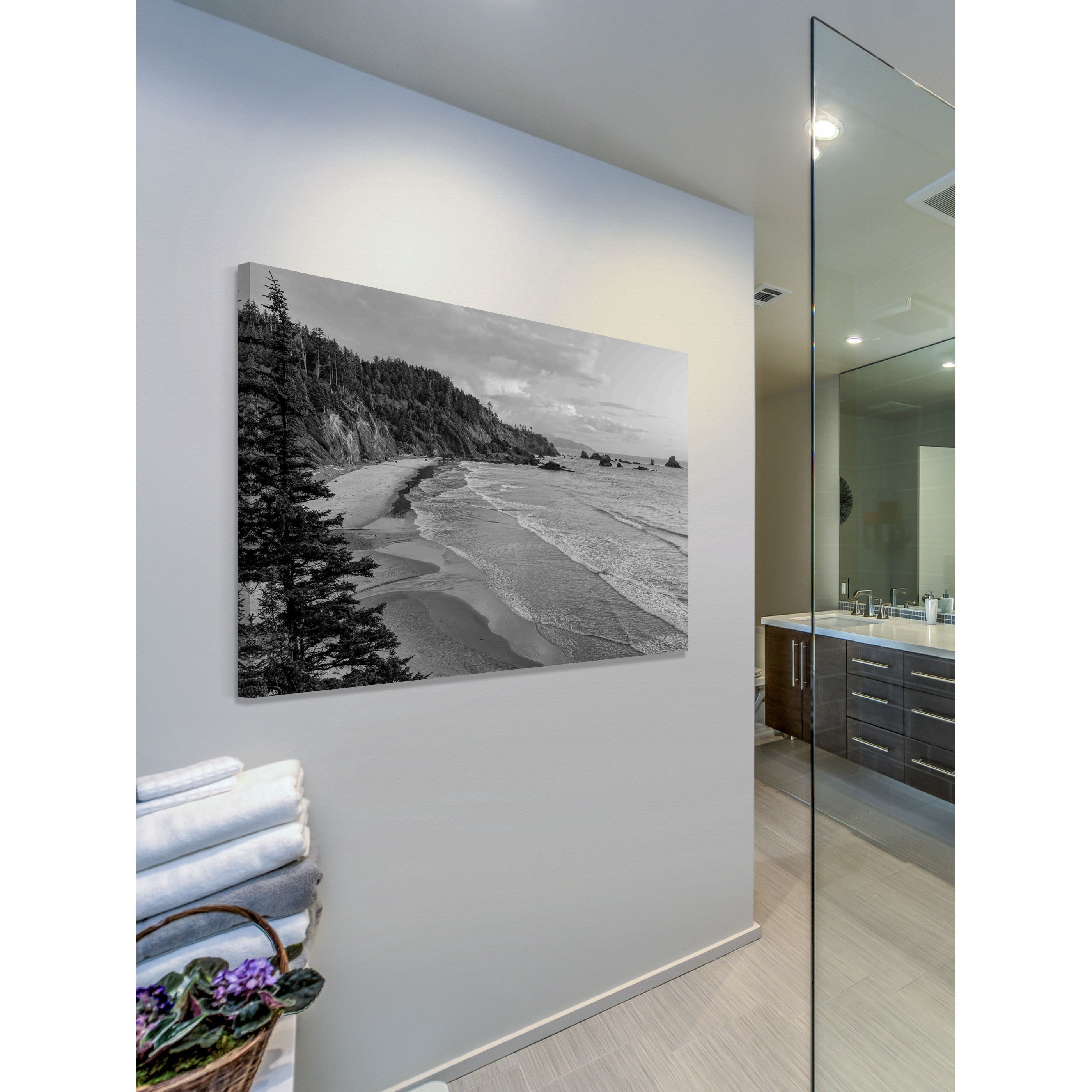 Marmont Hill "Rugged Coast" Painting Print on Canvas
