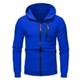 thumbnail image 5 of Mercatoo Boys Zip up Hoodi𝐞s Coats Thick Fleece Multi Zipper Pockets Cotton Hoodi𝐞 Sweatshirts Youth Kids Outdoor Warm Jackets, 5 of 6