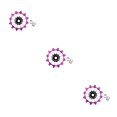 thumbnail image 3 of Desviador trasero Advancent Cerámica Rodillo de polea de dientes profundos livianos Type1 NO1, 3 of 6