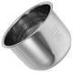 thumbnail image 2 of Olla interior de acero inoxidable para olla arrocera eléctrica de 2,5 l, accesorio de repuesto universal, multifuncional para cocinar al vapor, hervir y más., 2 of 8