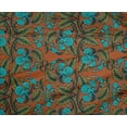 thumbnail image 4 of oneOone Polyester Lycra Fabric Leaves & Floral Block Print Fabric BTY 56 Inch Wide, 4 of 4