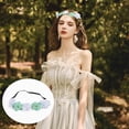 thumbnail image 4 of Adjustable Flower Crowns for Women, 6 Pcs Boho Bridal Hair Wreaths Set for Wedding Bride and Bridesmaids, 4 of 8