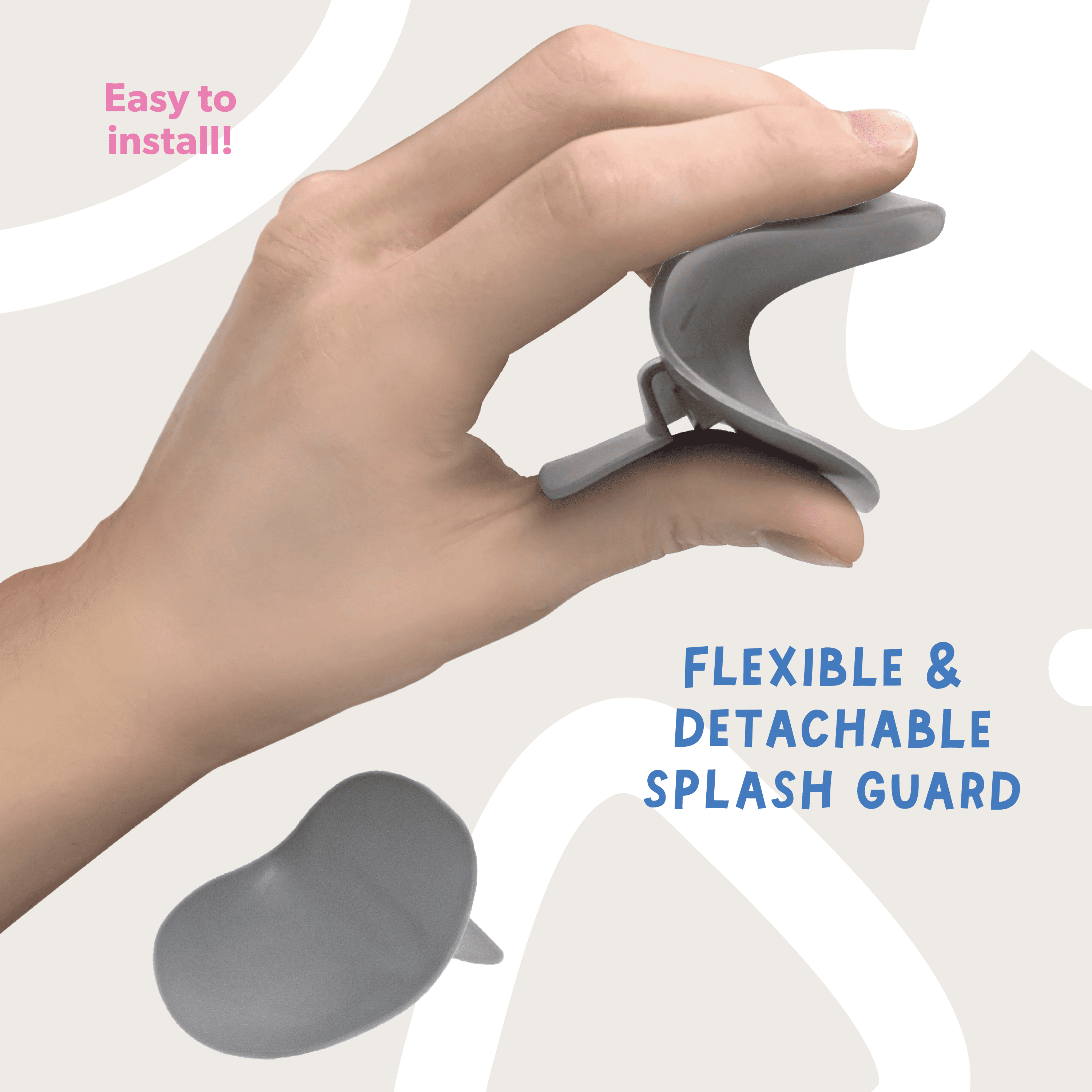 Ms Rachel Soft Potty Training Seat for Toddlers with Hanging Hook, Fits Standard Toilets