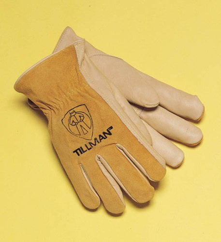 Tillman 1414 Top Grain/Split Cowhide Drivers Gloves Medium 