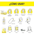 thumbnail image 2 of PACK Garnier Express Aclara: Crema, Agua Micelar, Mascarillas Garnier Express Aclara, 2 of 2