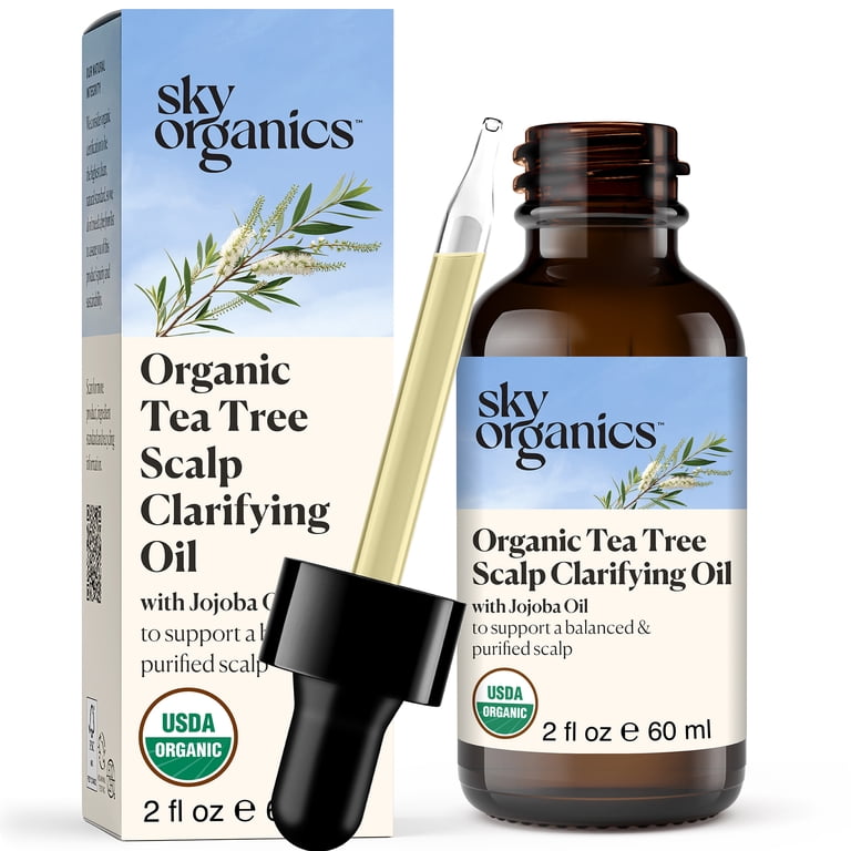 Organic Tea Tree Scalp Clarifying Oil, 2 fl oz photo 2