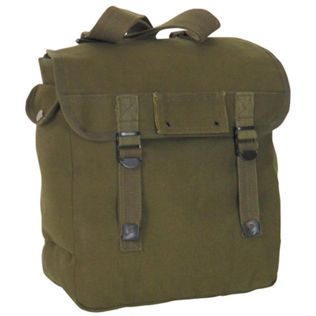 GI Style Sac Musette Jumbo - Olive Terne