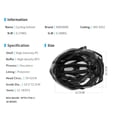 thumbnail image 4 of SAYOO Casco de bicicleta masculino y femenino, casco de bicicleta de carretera MTB de la serie Bat SAYOO  moda, 4 of 9