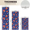 thumbnail image 4 of Pioneer Flower Floral Print Pattern Kitchen Rugs Sets Of 3,Kitchen Runner Rugs Non Skid Washable,Decorative Kitchen Floor Mats for Kitchen,Sink,Laundry,17X30 Inch + 17X47 Inch + 17X59 Inch, 4 of 6