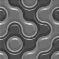thumbnail image 1 of Ahgly Company Machine Washable Indoor Square Transitional Gunmetal Gray Area Rugs, 4' Square, 1 of 7