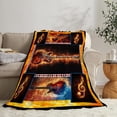 thumbnail image 4 of Guitar Blanket Super Soft Warm Guitar Music Throw Blanket Gift for Women Men Cozy Plush Fluffy Guitar Lightweight Fleece Flannel Gifts Blankets for Kids Adults 50"X40", 4 of 6