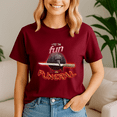 thumbnail image 5 of Crow With Knife I Put The Fun In Funeral Word Art Shirt, Meme Tee, Trending Tshirt, Funny Friend Gift,Quote, 5 of 5