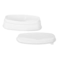 thumbnail image 1 of Portable White Nail Dipping Powder Tray Manicure Mould Container for Nail Art, 1 of 7
