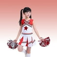 thumbnail image 4 of Fshinging Baby Girls Outfits Cheerleading Student Sports Day And Performance Wear Baby Kids Clothing Sets Size 3-4 Years, 4 of 7