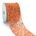 thumbnail image 1 of Cinta decorativa CT CRAFT LLC Sparkling Glitter, 6,35 cm x 9,1 m, color naranja bronce, 1 of 6