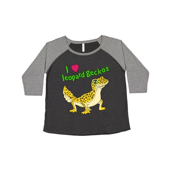 Inktastic I Love Leopard Geckos Women's Plus Size T-Shirt