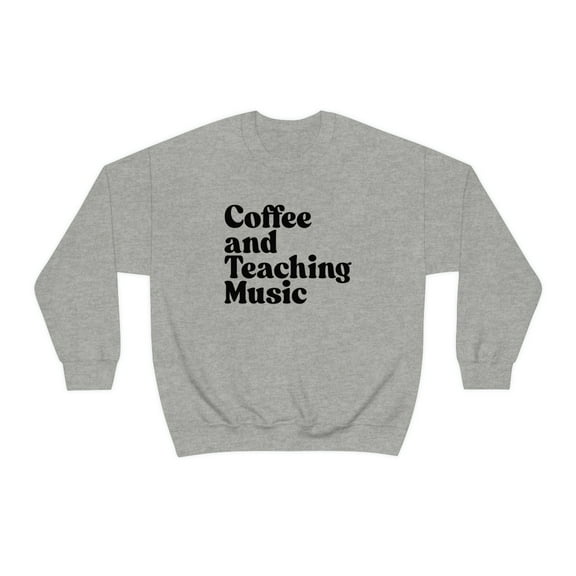 Music Teacher Graduation 1970s 70s Sweatshirt, Gifts, Sweater Shirt
