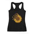 thumbnail image 1 of Cute Sunflower Tank Tops for Women Summer Casual Racerback Tops for Girls Dragonfly X-Large, 1 of 1