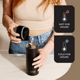 thumbnail image 6 of Contigo x Ally Love Autoseal West Loop Vacuum-Insulated Stainless Steel Travel Mug with Easy-Clean Lid, 16 oz, Licorice, 6 of 7
