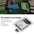 thumbnail image 3 of Paleta de Pestillo de Manija RV Acero Inoxidable 304 ANGGREK, 3 of 8