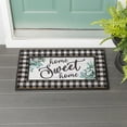 thumbnail image 4 of Evergreen Home Sweet Home Eucalyptus Sassafras Indoor Outdoor Switch Doormat 1'10"x10" Multicolored, 4 of 6