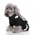 thumbnail image 2 of Dog Cat Skeleton Costume Coat Pet Puppy Halloween Costumes Clothes for Small Medium Dogs Cats Halloween Party Cosplay Sweater Jumpsuit Puppies Funny Outfits Kitten Dress up Shirt Pets Apparel, 2 of 9