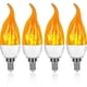 thumbnail image 1 of 4-Pack E14 3W LED Flame Bulbs 3 Modes Decorative Lighting Effect, 1 of 1