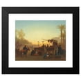 thumbnail image 2 of Charles Théodore Frère 18x15 Black Modern Framed Museum Art Print Titled - Walking in Cairo, 2 of 5