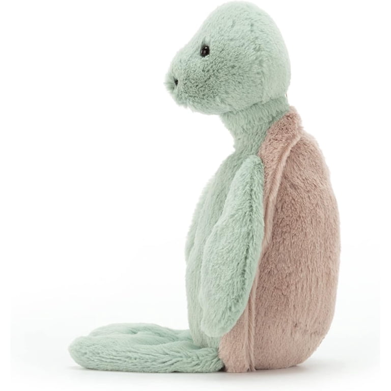 Jellycat Bashful Turtle Stuffed Animal, Medium 12 inches - Reptile