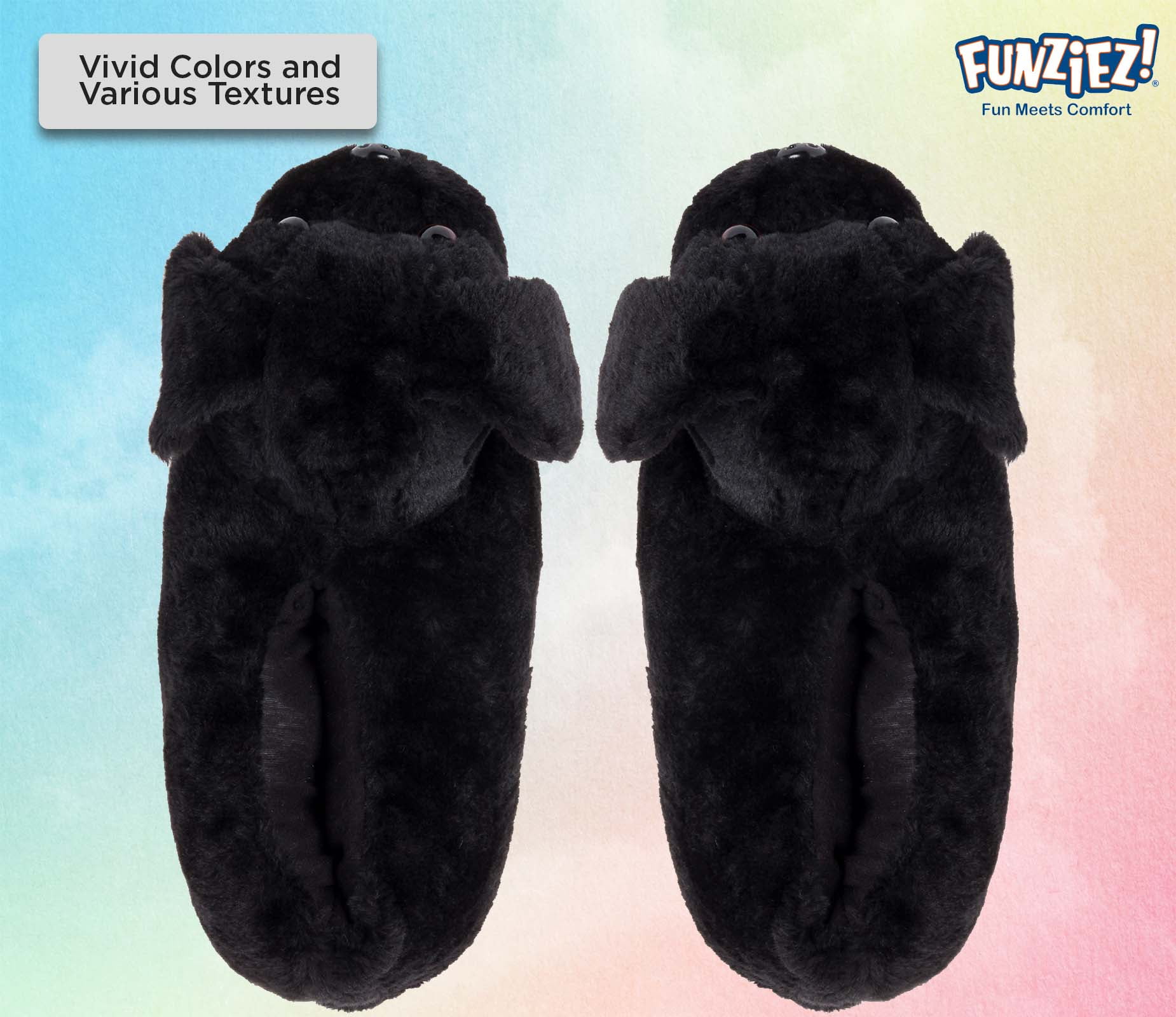 black lab slippers