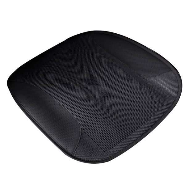Amortiguar Irfora Cojín ventilado para automóvil Enfriador de asiento de verano Cubierta de asiento de enfriamiento automotriz USB Cómodo y transpirable con 5 ventiladores 3 velocidades de viento ajus Irfora Amortiguar