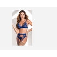 thumbnail image 1 of VISgogo Lencería sexy para mujer, ropa interior de muñeca con vendaje exótico, conjunto de tirantes con frente de celosía VISgogo moda, 1 of 2