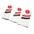 thumbnail image 1 of Fundas para palos de golf Fundas para cabezas de golf Juego completo de fundas para palos de golf Protección blanca, 1 of 12