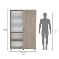 thumbnail image 5 of Closet Armablecon entrepaños y tubos modelo Ecos color Beige, 5 of 5