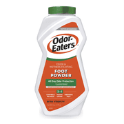 Odor-Eaters Foot Powder 6oz, Shoe Odor Eliminator, Unscented