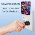 thumbnail image 3 of Graffiti LED Square Night Lights - Modern and Versatile Plug-in Lighting Solution for Any Room - Energy Efficient and Stylish Illumination, 3 of 6