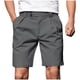 thumbnail image 2 of Ceisia Men's All-Season Solid Color Business Gift Casual Cropped Shorts Button Zippered Pockets Elastic Waist Drawstring for W ork Daily Outdoor, 2 of 8