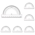 Clearance Sale | 5 Pack Plastic Protractor with Swing Arm 180 Degree ...