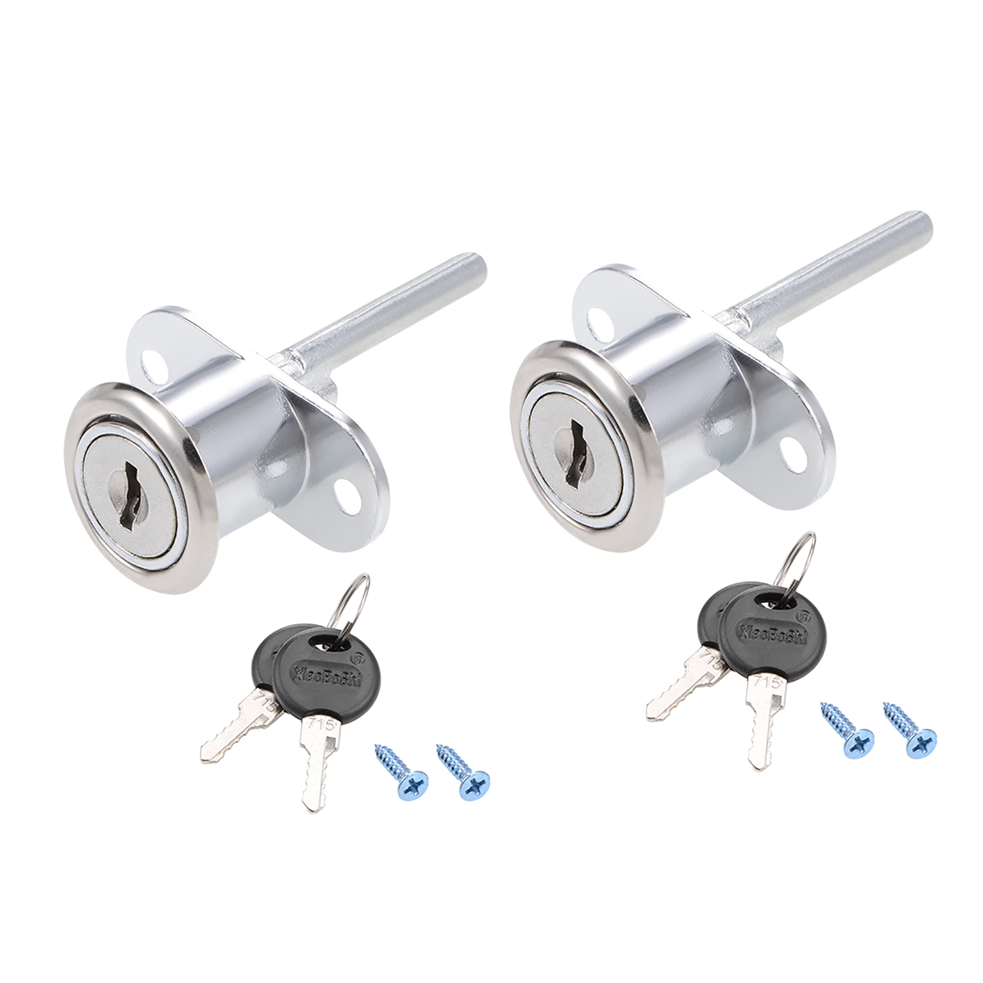 Drawer Lock 19mm Cylinder Diameter for Desk Locker Showcase