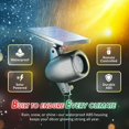 thumbnail image 4 of Refurbished Bell and Howell Solar Startastic Solar-Powered LED Holiday Projector, Red and Green Laser Patterns, Remote Control, Weatherproof, Covers 600 Sq Ft, Model 6032, 4 of 7