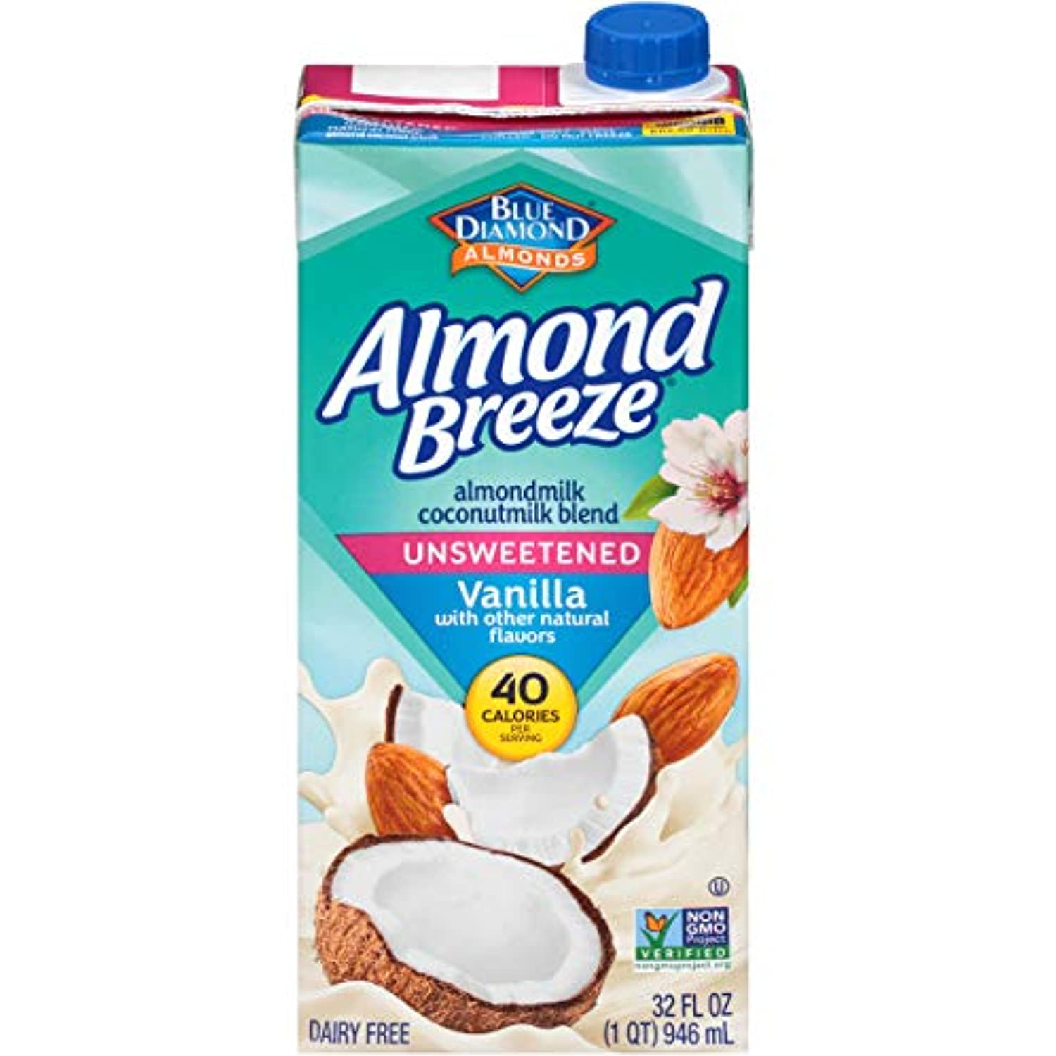 Almond Breeze Dairy Free Almondmilk Blend, Almond Coconut, Unsweetened