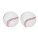 thumbnail image 1 of Pelotas de béisbol suaves 2 uds relleno elástico suave de PU pelota de entrenamiento resistente al desgaste Base de práctica de bateo golpe de bate de aleación de Softbol ANGGREK Otros, 1 of 8