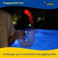 thumbnail image 5 of Pindaloo Drop Skill Coordination Creativity Juggling Tube Game with Neon Light Up Balls for Kids, 5 of 11