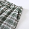 thumbnail image 5 of CHUMUD Men's Cotton Pajama bottoms Lounge Sleep Shorts Soft Comfortable Pjs Breathable Pajamas Shorts Plaid Pj Shorts, 5 of 9